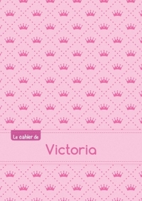 Picture of CAHIER VICTORIA BLANC,96P,A5 PRINCESSE