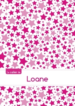 Picture of Le cahier de Loane - Blanc, 96p, A5 - Constellation Rose