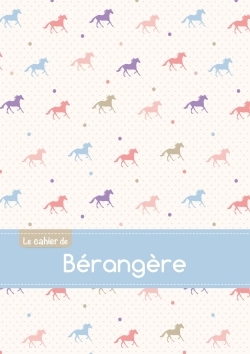 Picture of Le cahier de Bérangère - Blanc, 96p, A5 - Chevaux