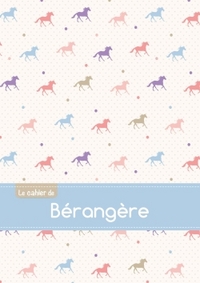 Picture of Le cahier de Bérangère - Blanc, 96p, A5 - Chevaux
