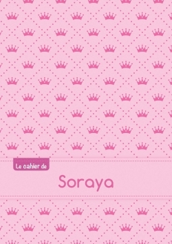 Picture of CAHIER SORAYA PTSCX,96P,A5 PRINCESSE