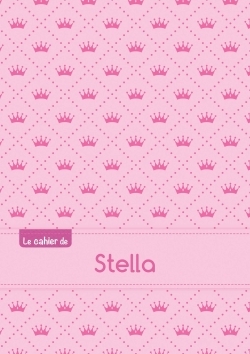 Image de CAHIER STELLA BLANC,96P,A5 PRINCESSE
