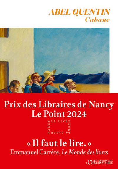 Image de Cabane - Prix des Libraires de Nancy Le Point 2024