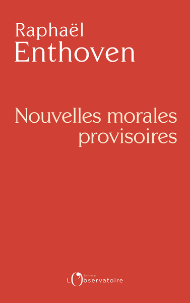 Image de Nouvelles morales provisoires