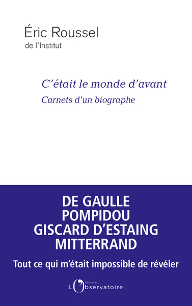 Picture of C'était le monde d'avant