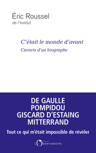 Picture of C'était le monde d'avant