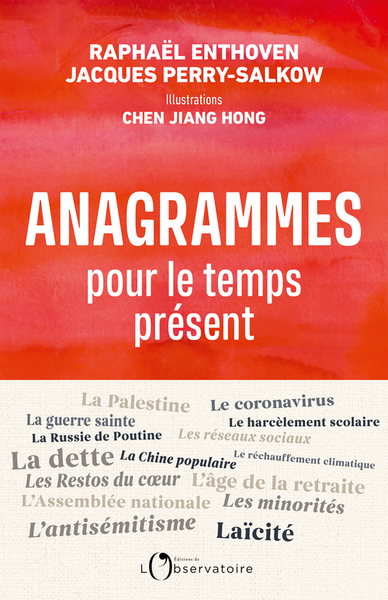 Picture of Anagrammes pour le temps présent
