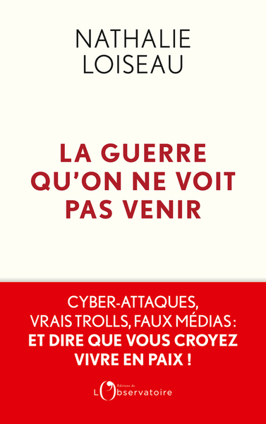 Picture of La guerre qu'on ne voit pas venir