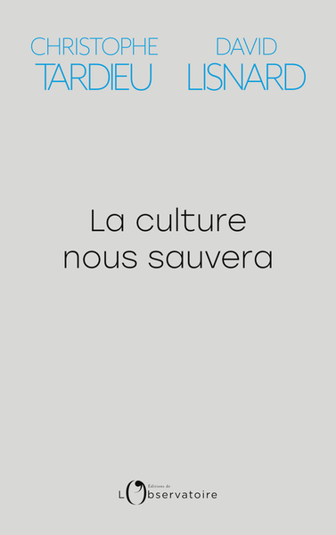 Image de La culture nous sauvera