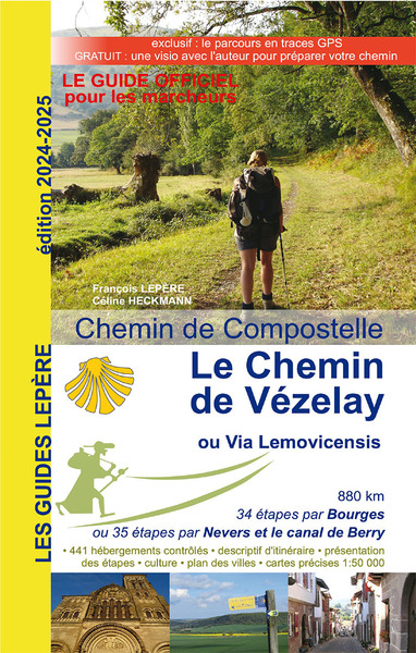 Picture of LE CHEMIN DE VEZELAY OU LA VIA LEMOVICENSIS 2024-2025