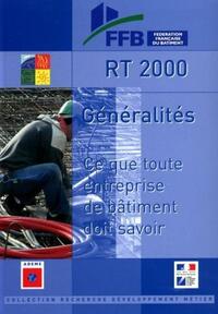 Picture of RT 2000 Généralités