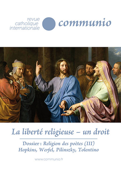 Picture of La liberté religieuse un droit Communio no 287/288 mai - août 2023