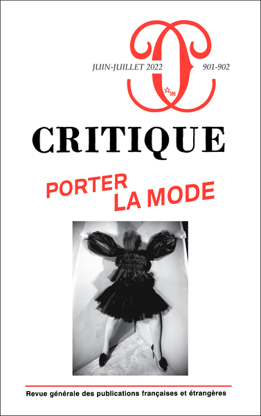 Picture of Critique 901-902 : Porter la mode