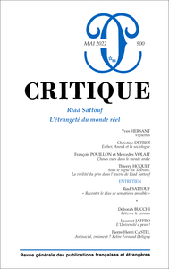 Picture of Critique 900 : Riad Sattouf. L'étrangeté du monde réel