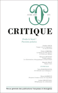 Picture of Critique 875 Perdre le nord ? Passions polaires