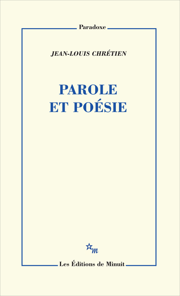 Picture of Parole et poésie