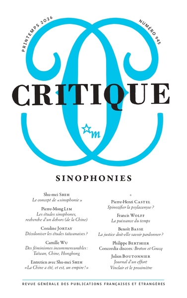 Image de Critique 945 : Sinophonies