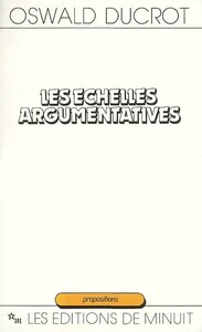 Image de Les échelles argumentatives