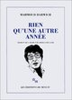 Image de Rien qu'une autre année anthologie poétique, 1966-1982