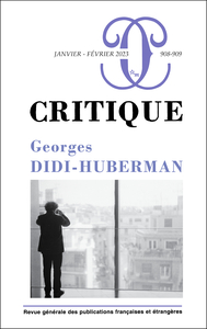 Picture of Critique 908-909 : Georges Didi-Huberman