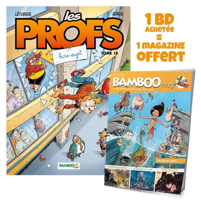 Image de Les Profs - tome 18 + Bamboo mag offert