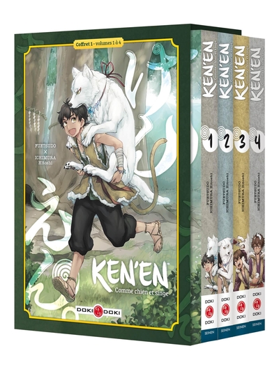 Picture of Ken'en - Comme chien et singe - Coffret - vol. 01 à 04
