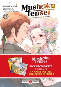 Image de Pack Mushoku Tensei - vol. 17 / Mushoku Tensei - Les aventures de Roxy - vol. 01 + carte postale
