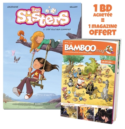 Image de Les Sisters - tome 03 + Bamboo mag offert