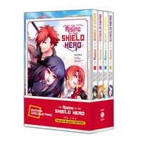 Picture of The Rising of the Shield Hero - pack spécial vol. 01 à 04 + carnet de notes offert