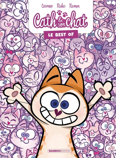 Picture of Cath et  son chat - Best Or - Spécial SPA