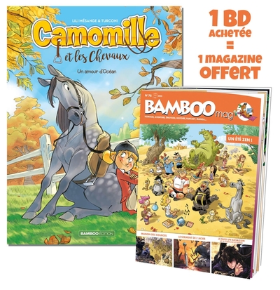 Image de Camomille et les chevaux - tome 01 + Bamboo mag offert