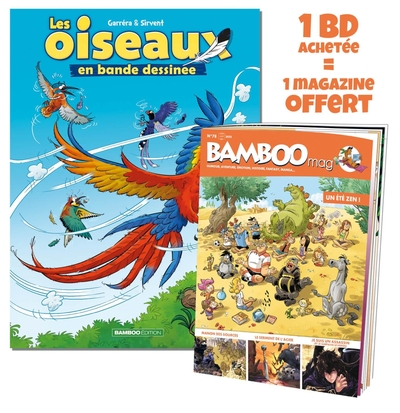 Image de Les Oiseaux en BD - tome 02 + Bamboo mag offert