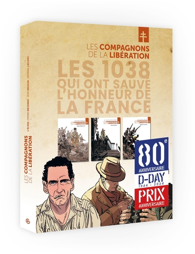 Picture of Les Compagnons de la Libération - Coffret Leclerc/Messmer/Jean Moulin