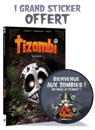 Image de Tizombi - tome 02 + déco Halloween 2022