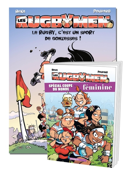 Image de Les Rugbymen - tome 18 +  livret Spécial Coupe du Monde Féminine
