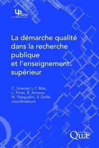 Image de La démarche qualité dans la recherche publique et l'enseignement supérieur