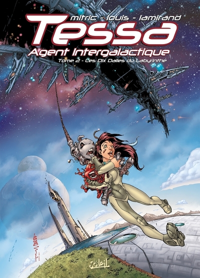 Picture of Tessa Agent Intergalactique T02 - Les Dix Dalles du Labyrinthe