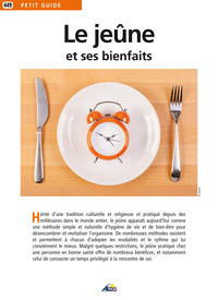 Picture of LE JEÛNE ET SES BIENFAITS
