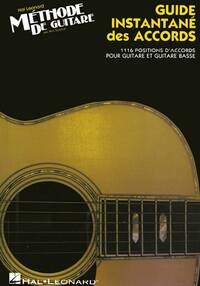 Picture of WILL SCHMID : GUIDE INSTANTANE DES ACCORDS - 1116 POSITIONS D'ACCORDS POUR GUITARE & GUITARE BASSE