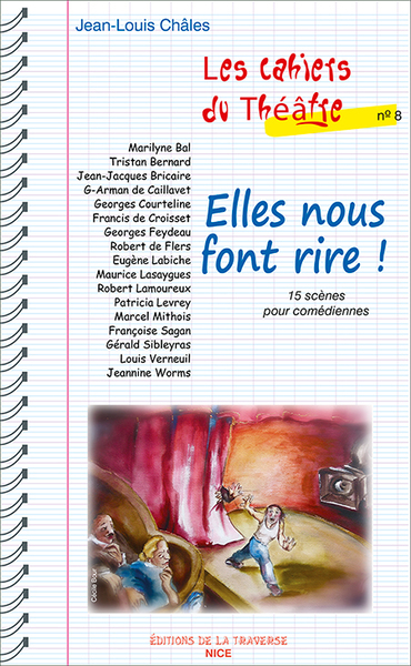 Image de LES CAHIERS DU THEATRE Nº 8 : ELLES NOUS FONT RIRE