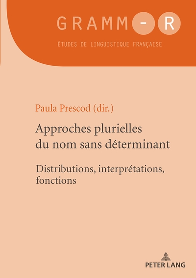 Image de Approches plurielles du nom sans déterminant
