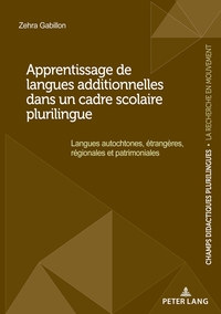 Picture of Apprentissage de langues additionnelles dans un cadre scolaire plurilingue