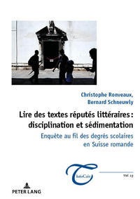 Image de LIRE DES TEXTES REPUTES LITTERAIRES : DISCIPLINATION ET SEDIMENTATION