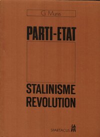 Image de Parti-État, stalinisme, révolution