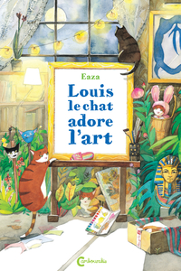 Picture of Louis le chat adore l'art