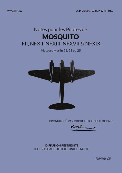 Image de Notes pour les Pilotes de MOSQUITO FII, NFXII, NFXIII, NFXVII et NFXIX