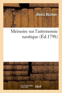 Image de Mémoire sur l'astronomie nautique