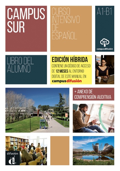 Image de Campus Sur A1-B1- Livre de l'élève - Éd. hybride
