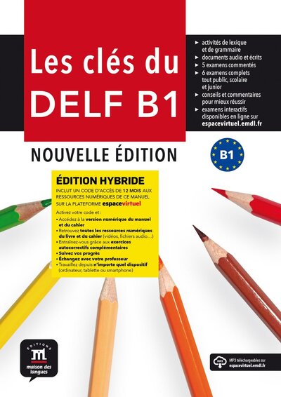 Image de Les clés du DELF B1 Nouvelle Éd. hybride - Livre de l’élève