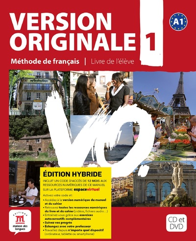 Image de Version Originale 1 - Livre de l'élève - Éd. hybride